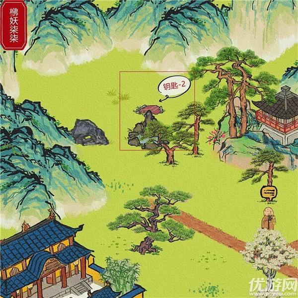 江南百景图华亭重彩宝箱位置介绍 华亭重彩钥匙位置大全