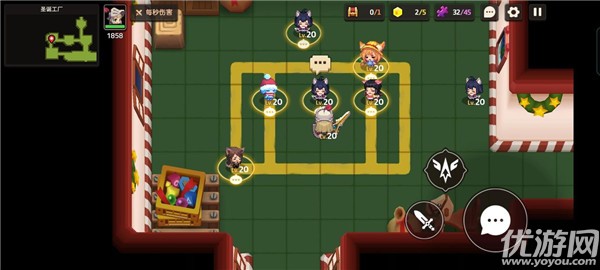 坎公骑冠剑圣诞工厂怎么过 鲁阿红圣诞工厂全收集攻略