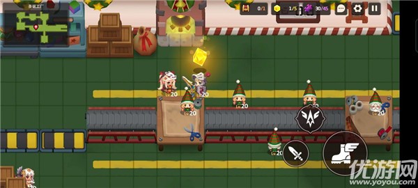 坎公骑冠剑圣诞工厂怎么过 鲁阿红圣诞工厂全收集攻略