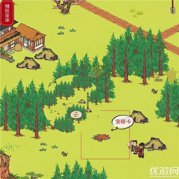 江南百景图华亭重彩宝箱位置介绍 华亭重彩钥匙位置大全