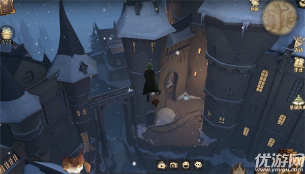 哈利波特魔法觉醒戴帽子的雪人在哪里 褐色帽子的雪人位置介绍