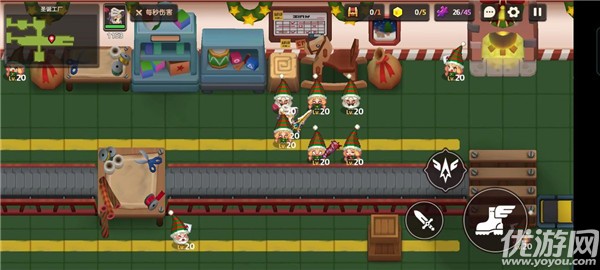 坎公骑冠剑圣诞工厂怎么过 鲁阿红圣诞工厂全收集攻略