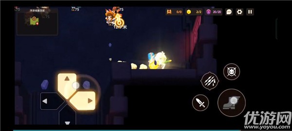 坎公骑冠剑11-6浮游城最顶层全收集攻略 黄碎片位置大全