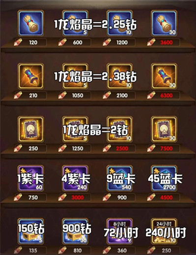 剑与远征龙焰晶换什么奖励好 剑与远征龙焰晶兑换优先级