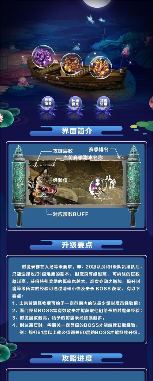 水月副本攻略（掌握副本秘籍，顺利征服水月王国）(水月技能介绍)