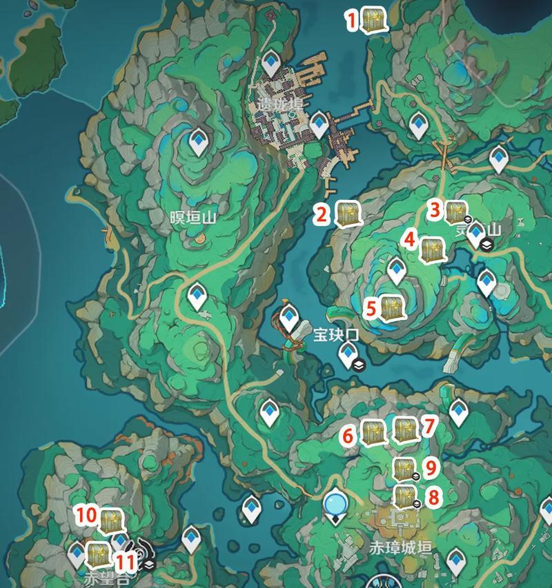 原神萃华木分布位置一览（探索原神世界中的萃华木，了解每个地区的分布位置和特点）(原神萃华木长什么样)